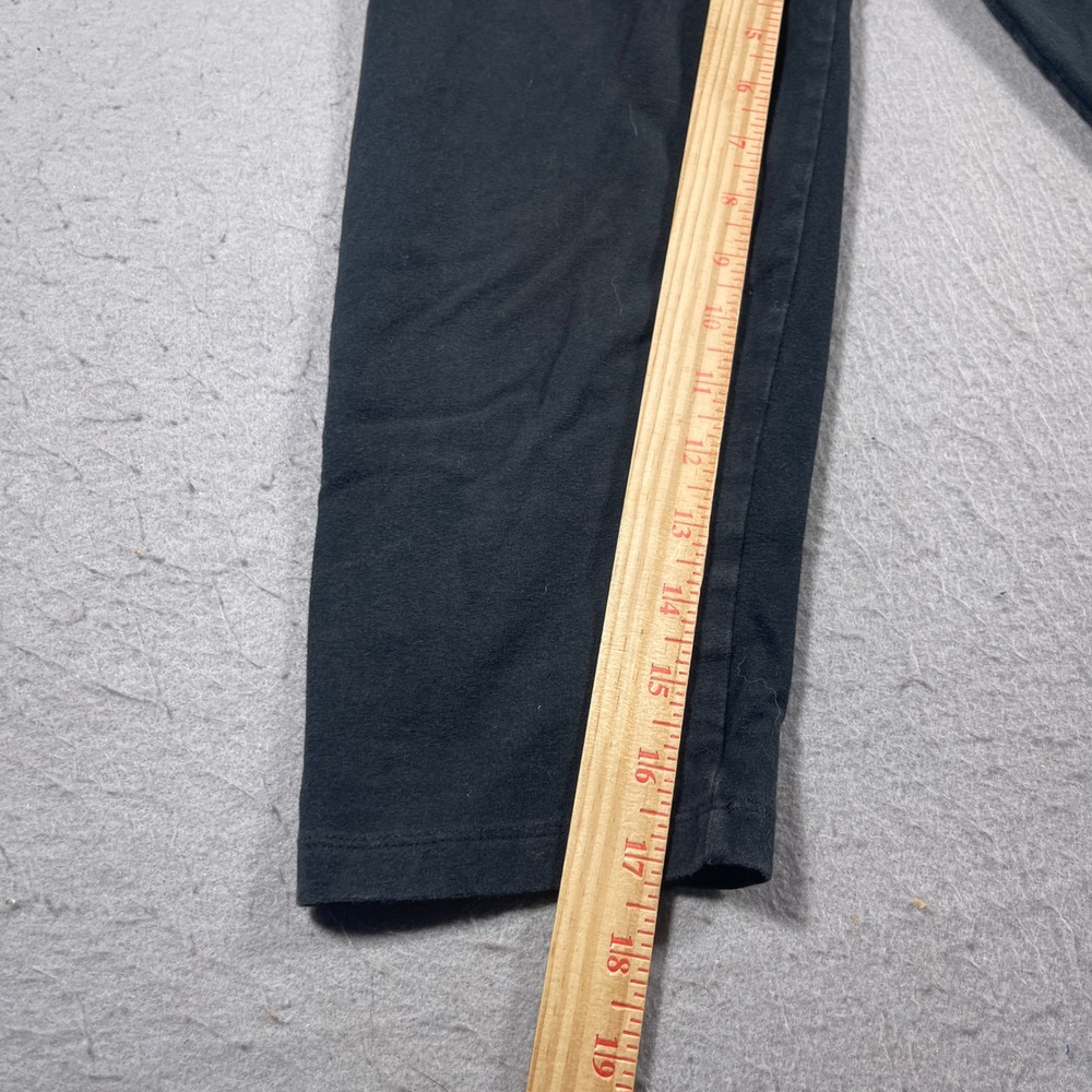 Victoria's Secret PINK Yoga Capri Leggings Women S Black Sequin Logo‎ Waistband - Picture 2 of 9